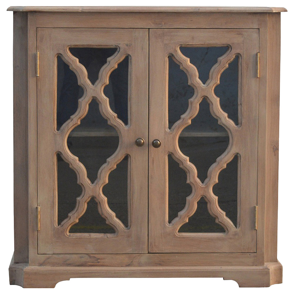 Meuble sculpté vitré Sidebaord