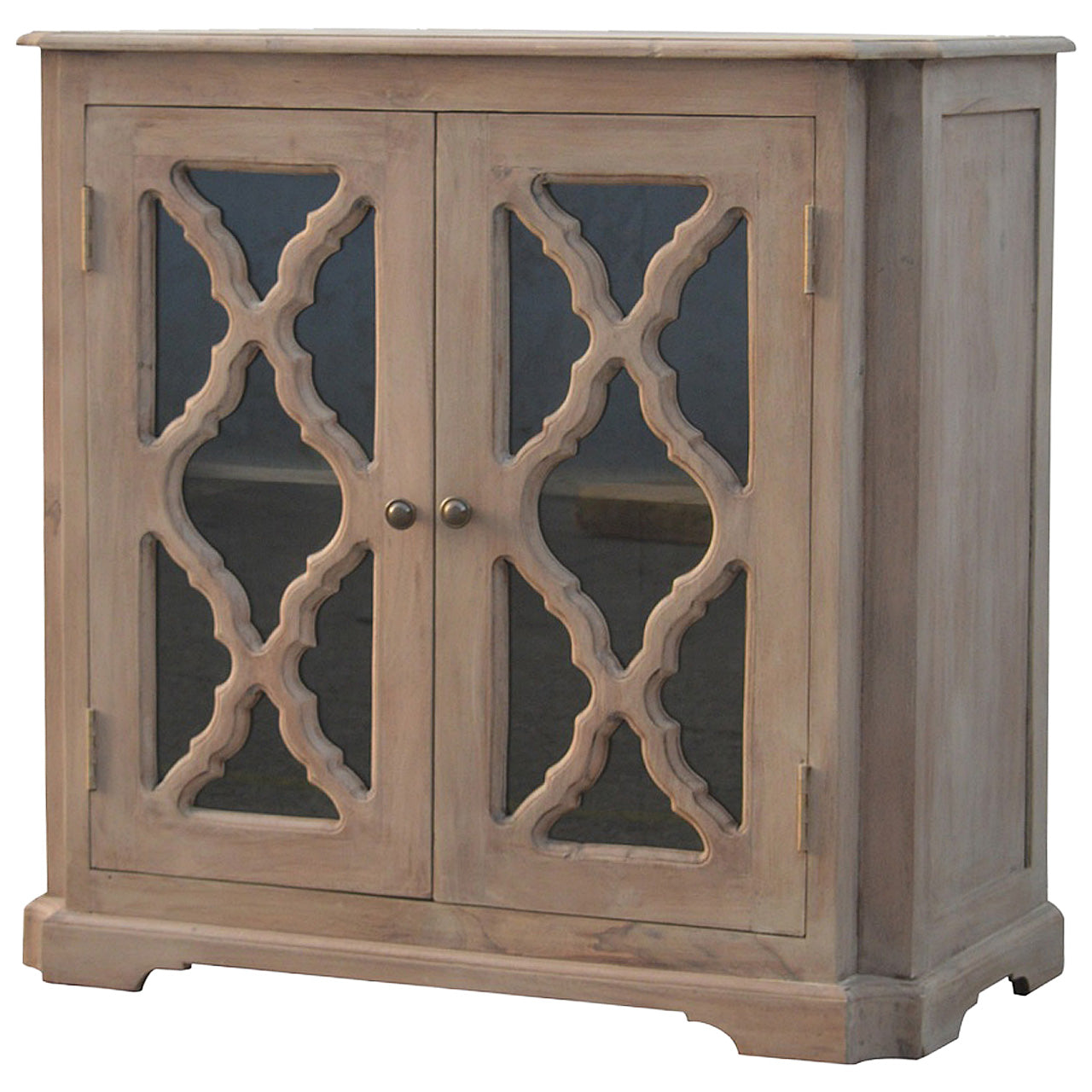 Meuble sculpté vitré Sidebaord