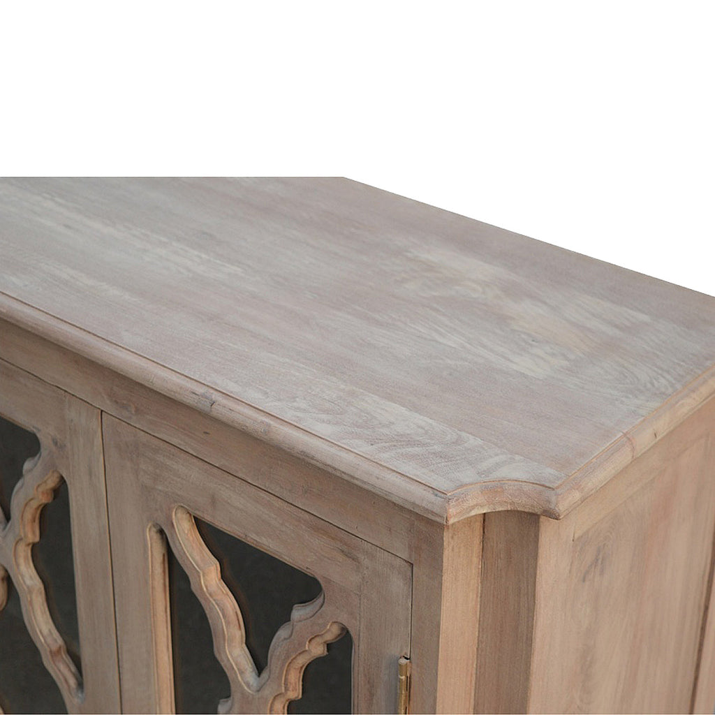 Meuble sculpté vitré Sidebaord