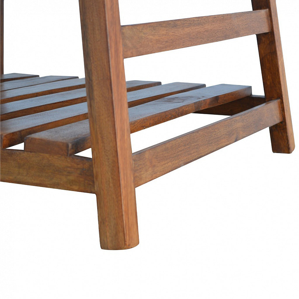 Tabouret buffle carré Foot