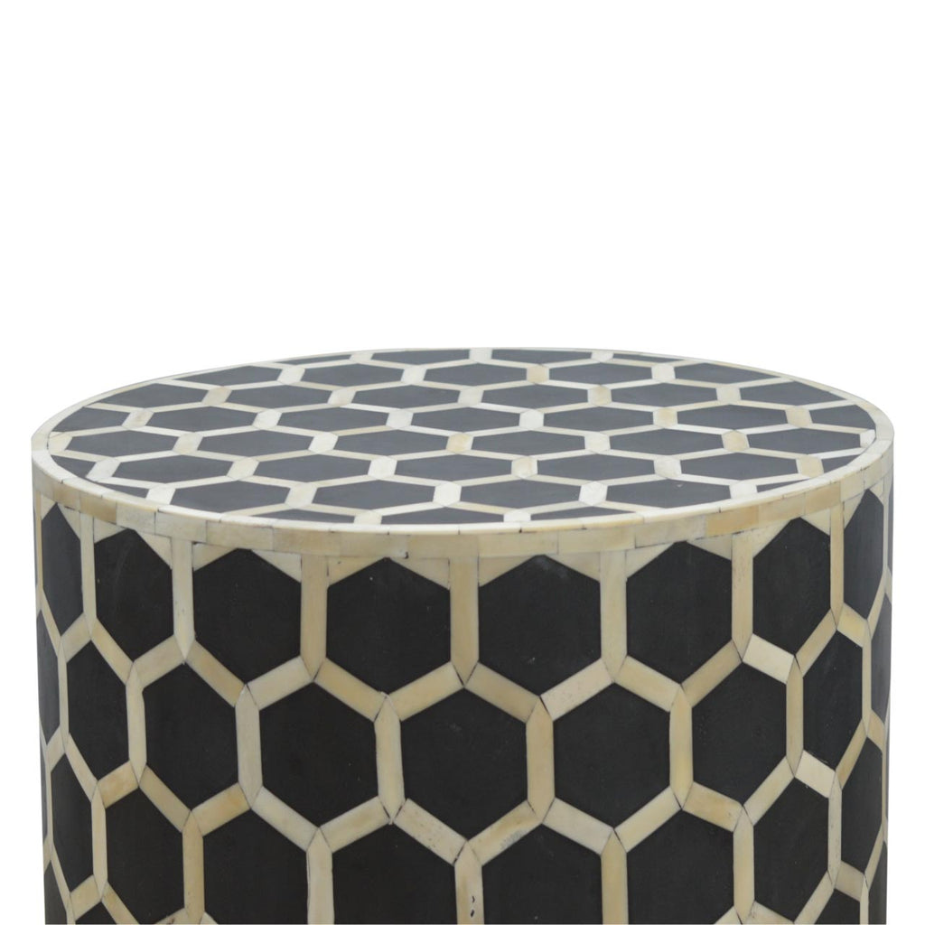Tabouret Bone marqueté
