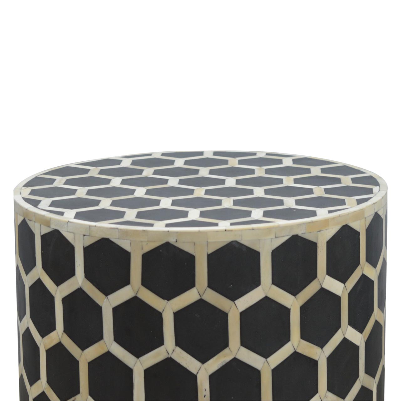 Tabouret Bone marqueté