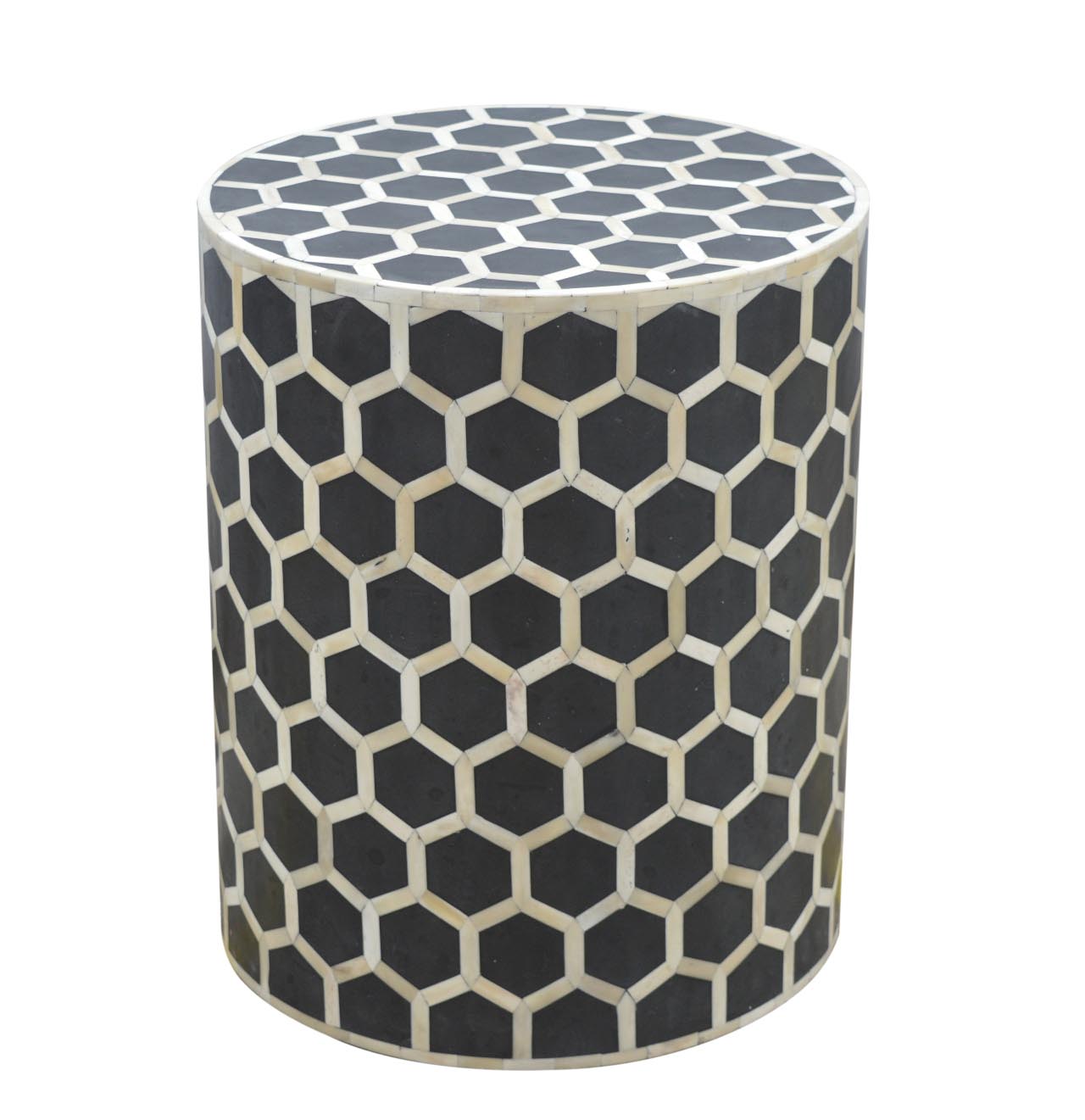 Tabouret Bone marqueté