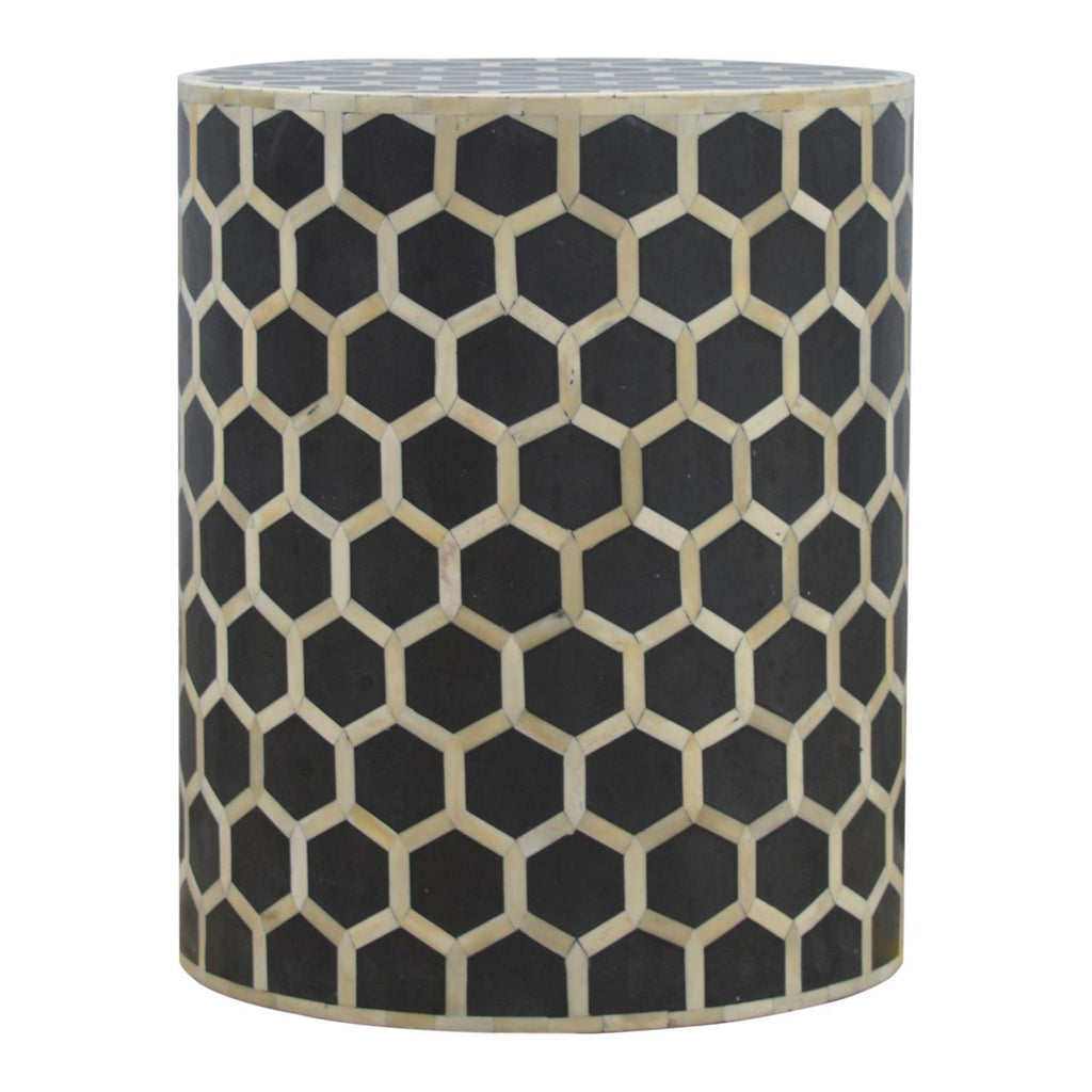Tabouret Bone marqueté