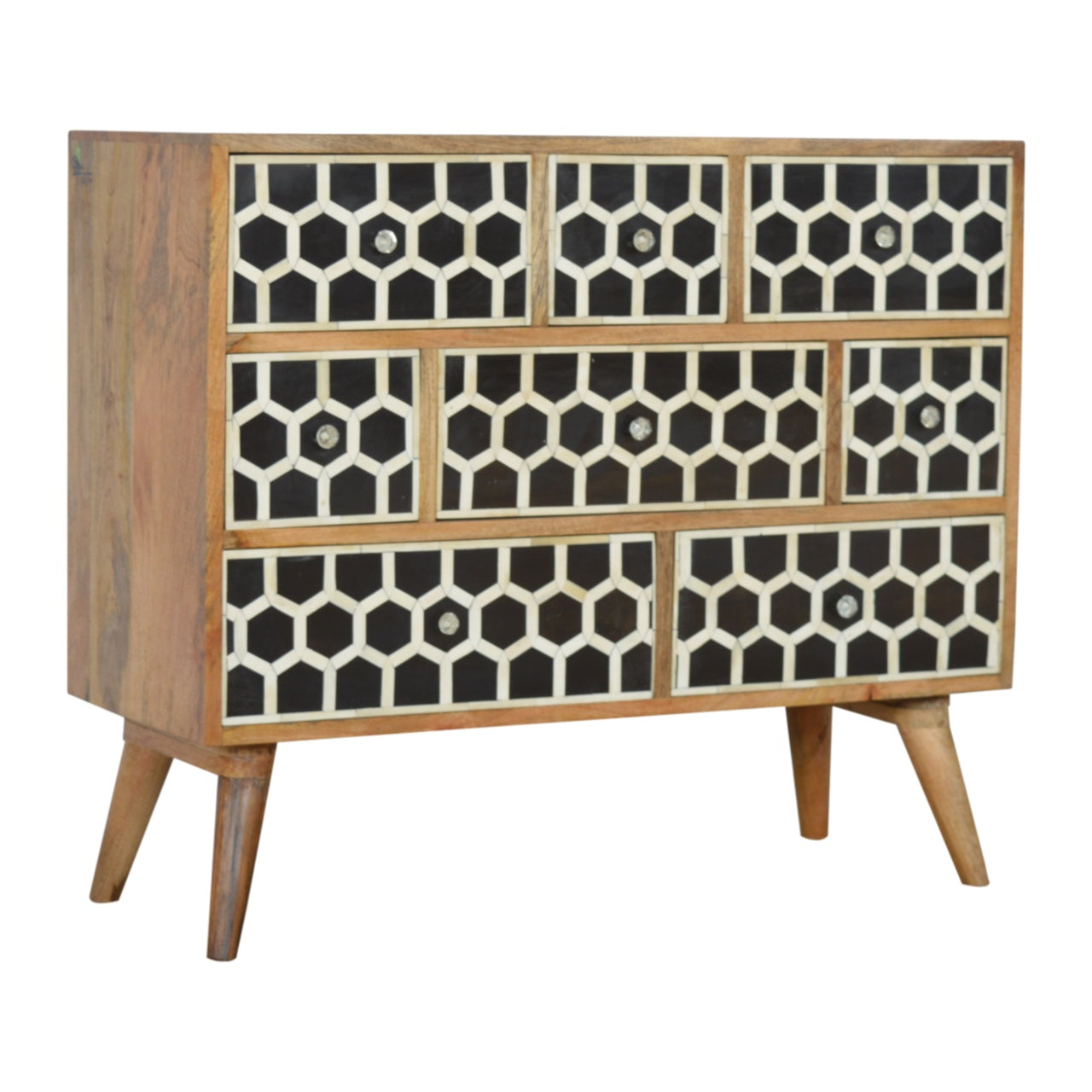 Commode Bone marqueté