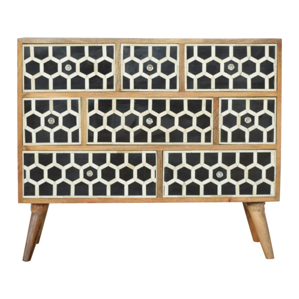 Commode Bone marqueté