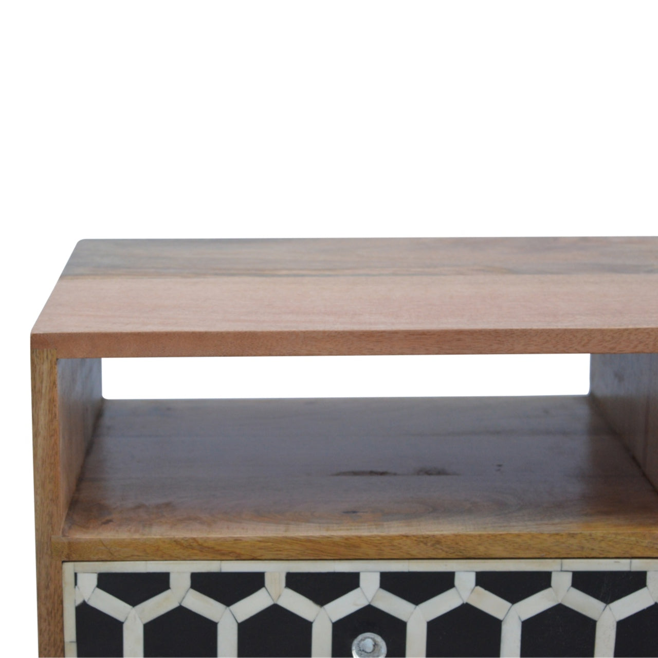 Meuble TV Bone marqueté