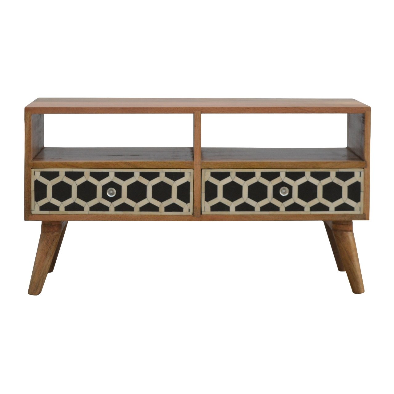 Meuble TV Bone marqueté