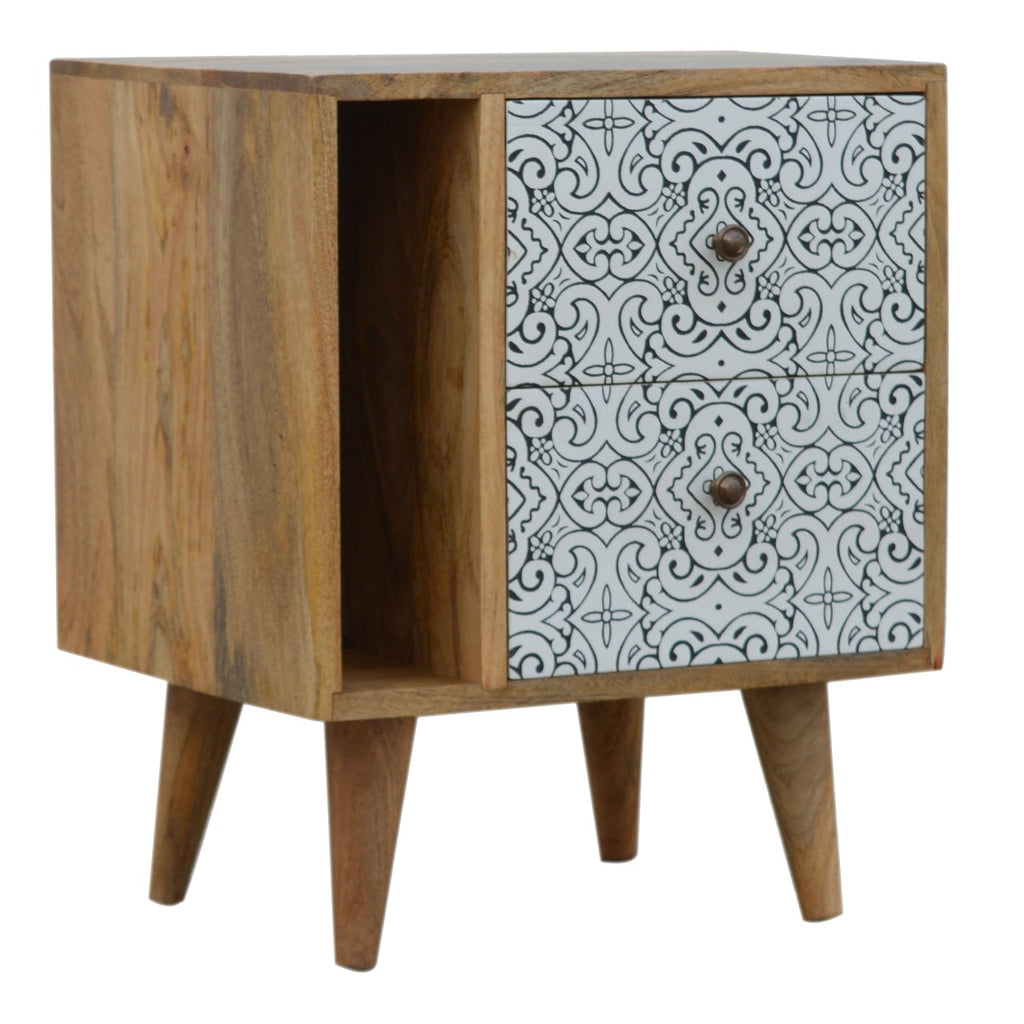 Petit meuble de rangement Artea porcelaine