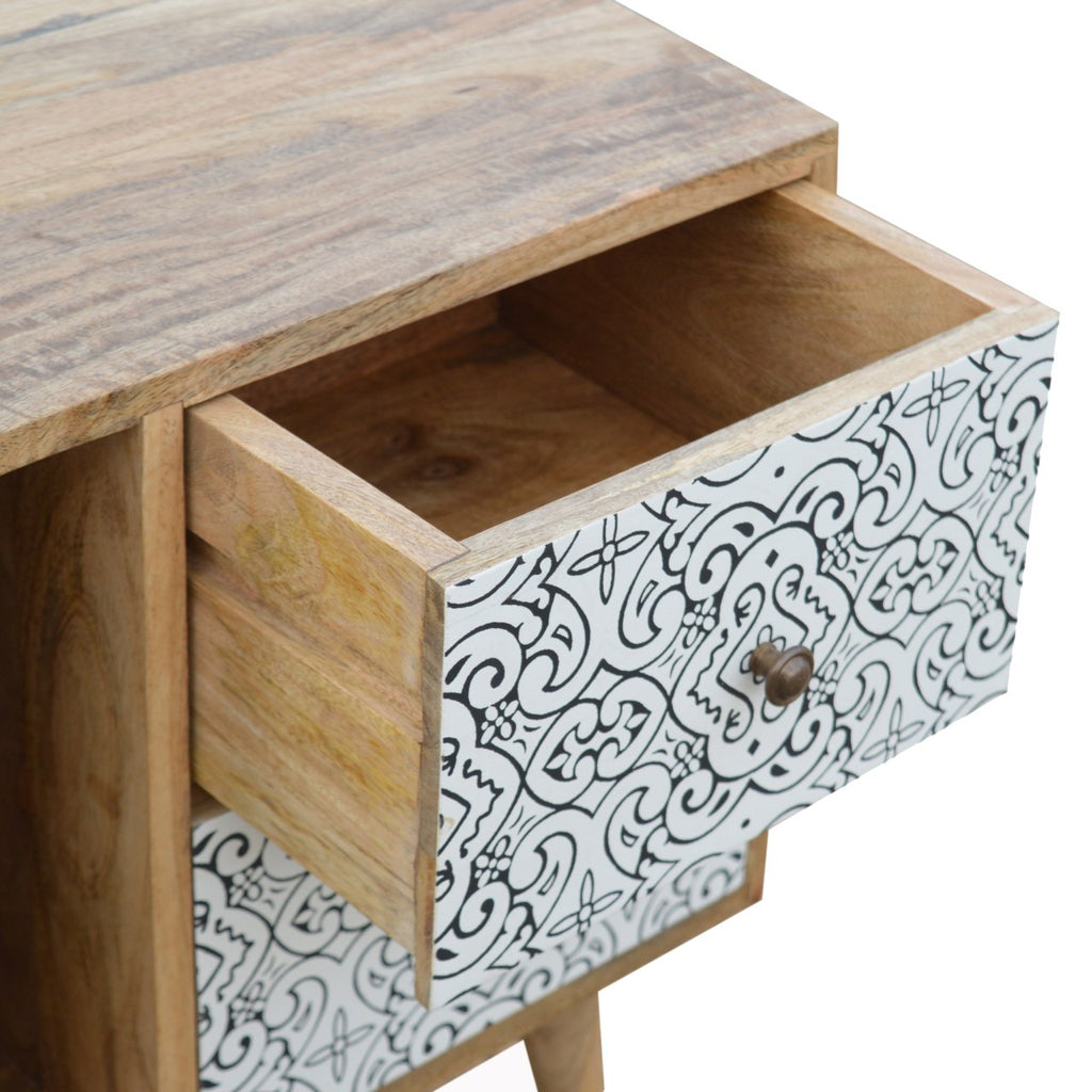 Petit meuble de rangement Artea porcelaine