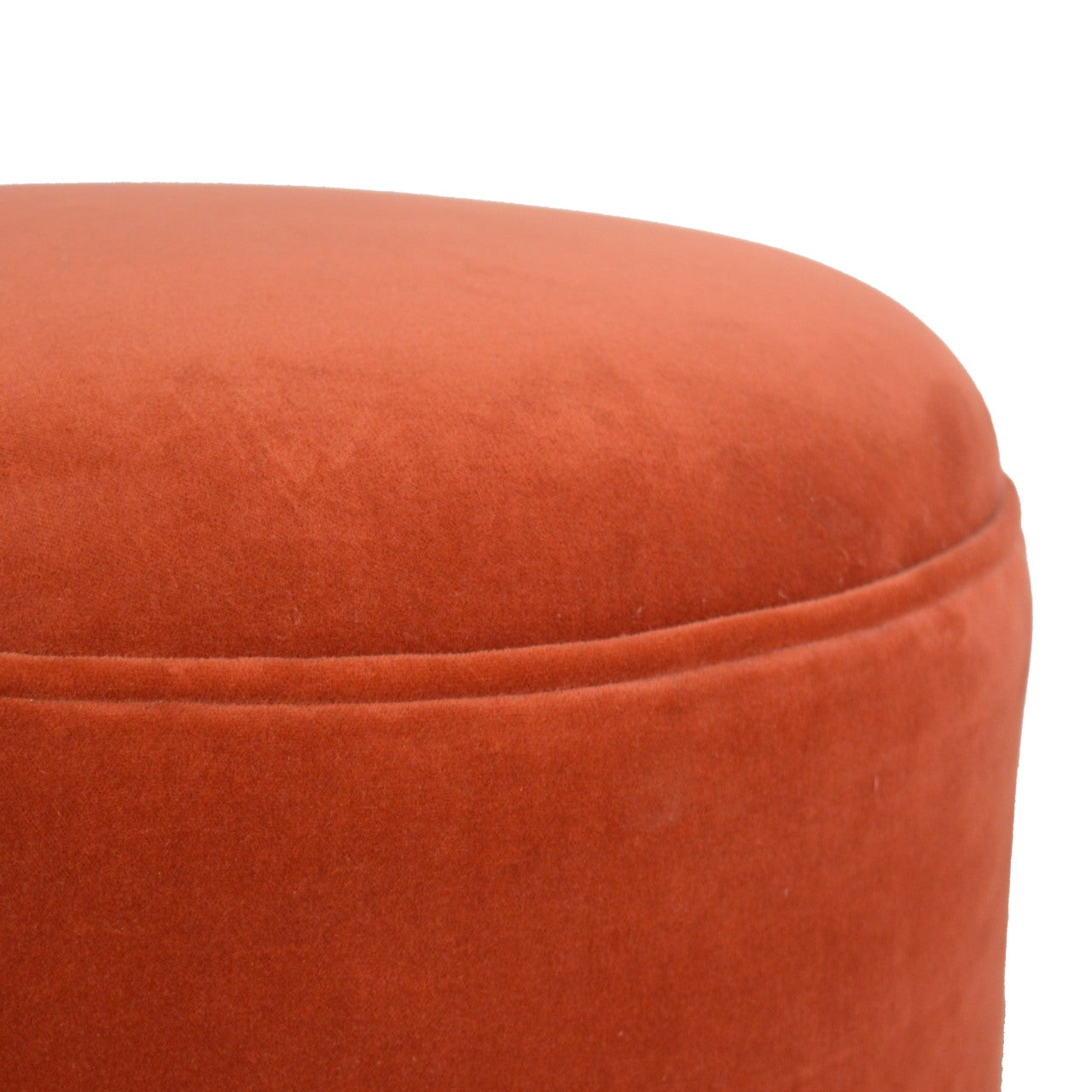Repose-pieds Brick velours scandinave style