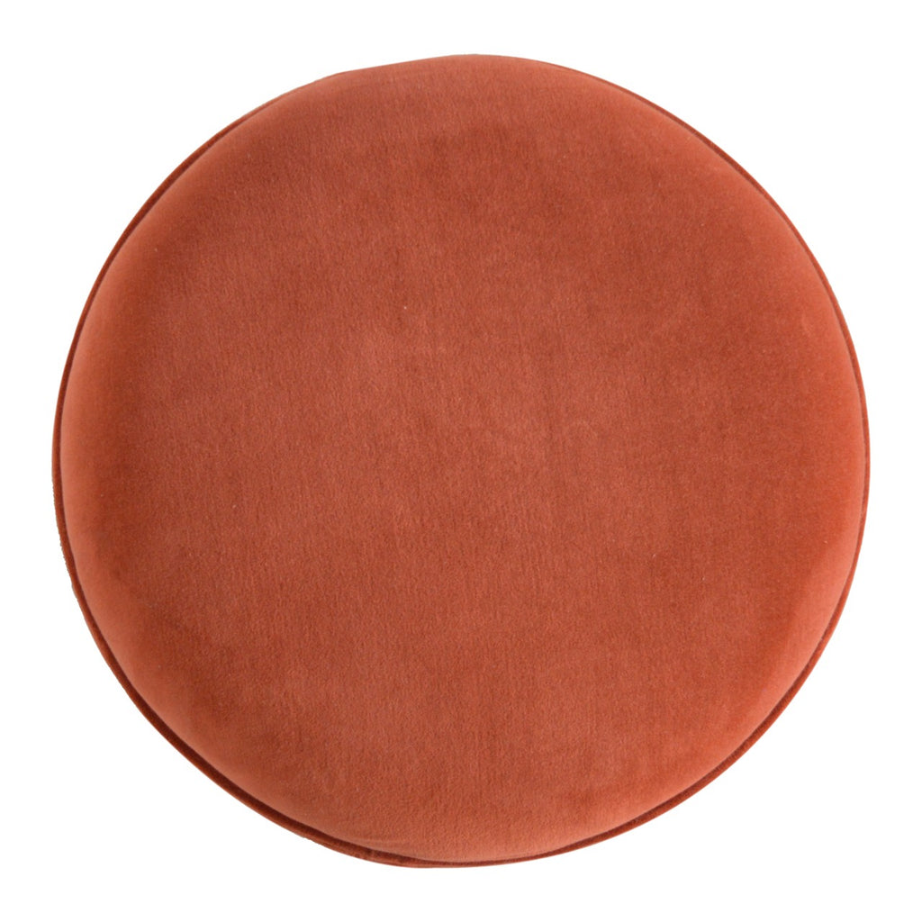 Repose-pieds Brick velours scandinave style