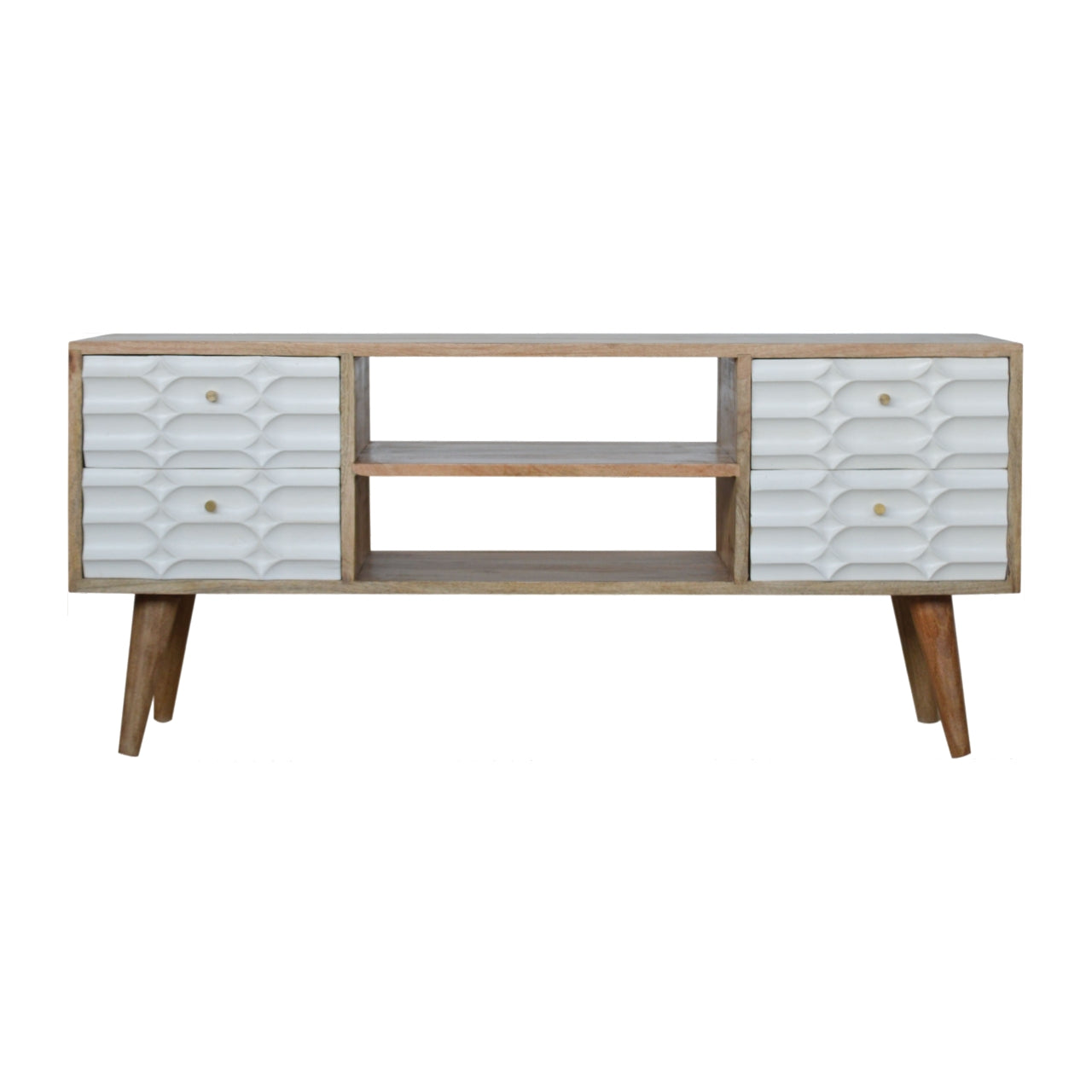 Meuble TV Capsule blanc
