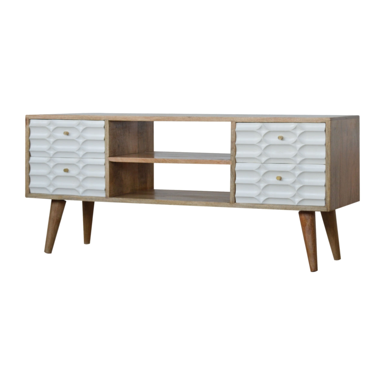 Meuble TV Capsule blanc