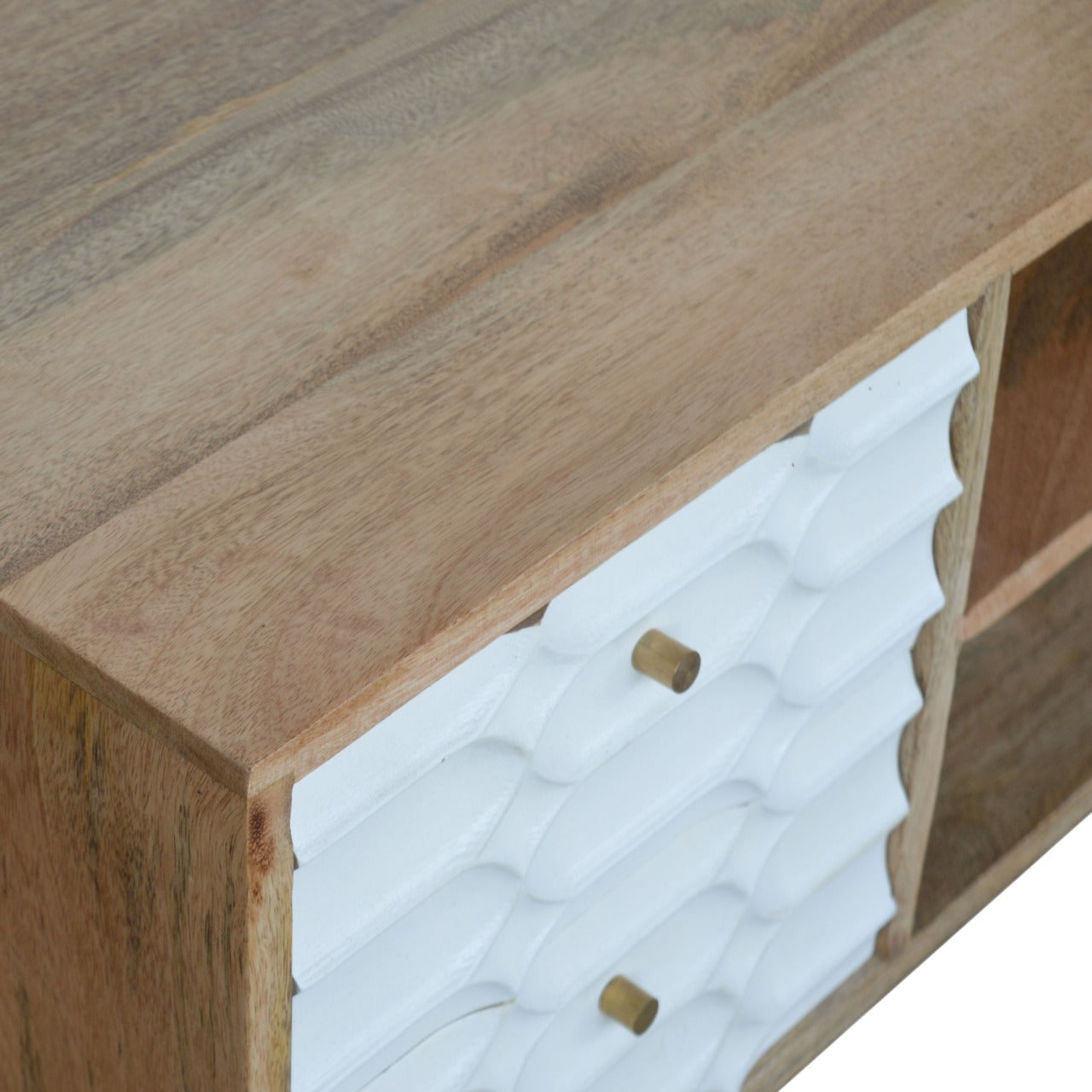 Meuble TV Capsule blanc