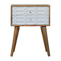 Table de chevet Capsule sculpté