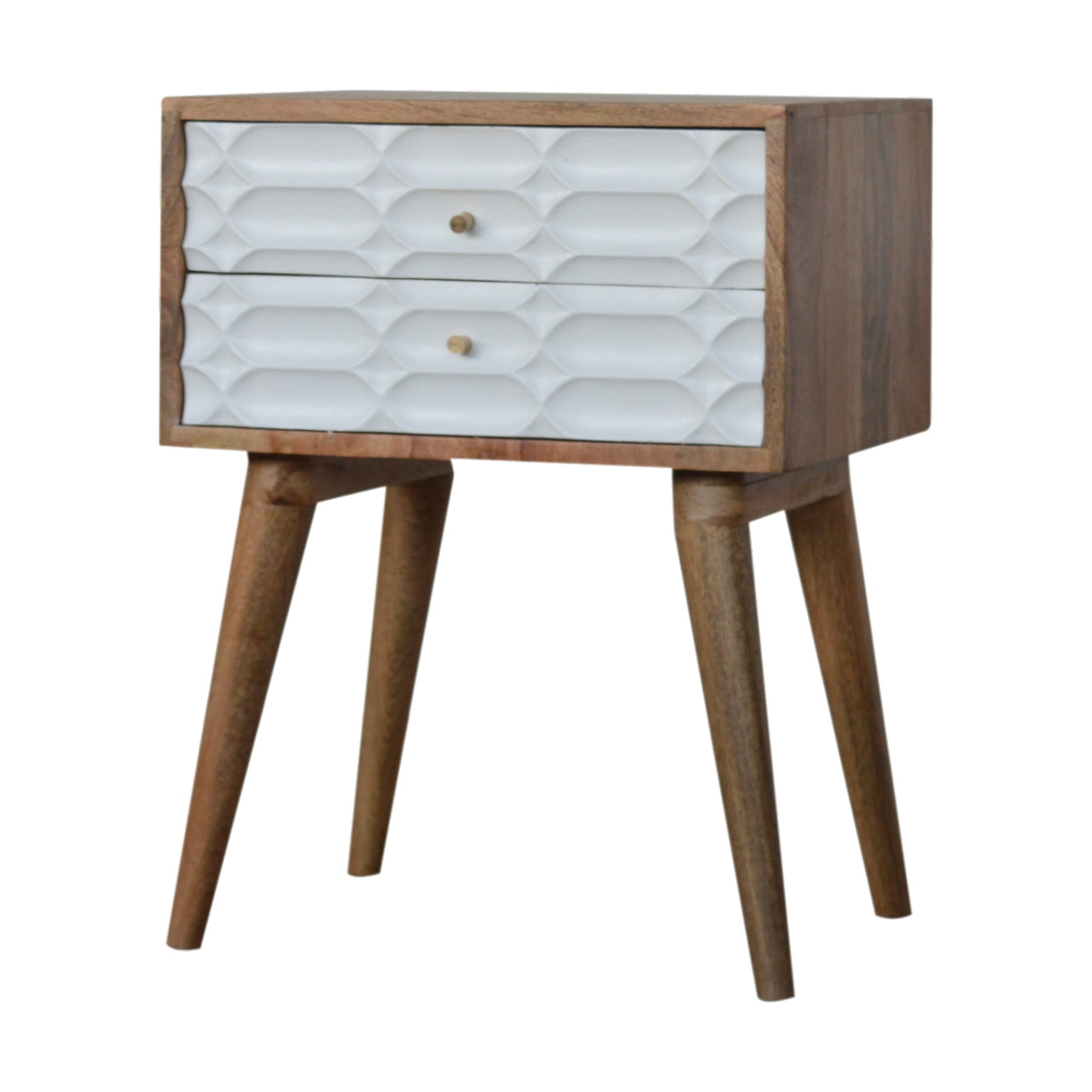 Table de chevet Capsule sculpté