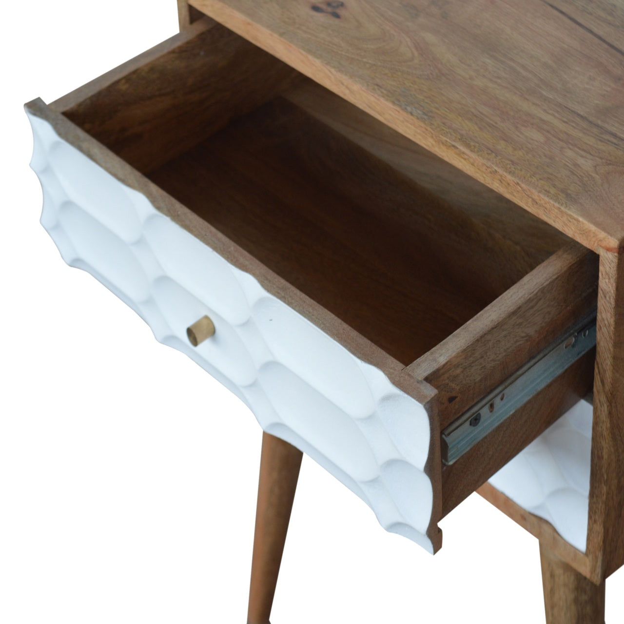 Table de chevet Capsule sculpté