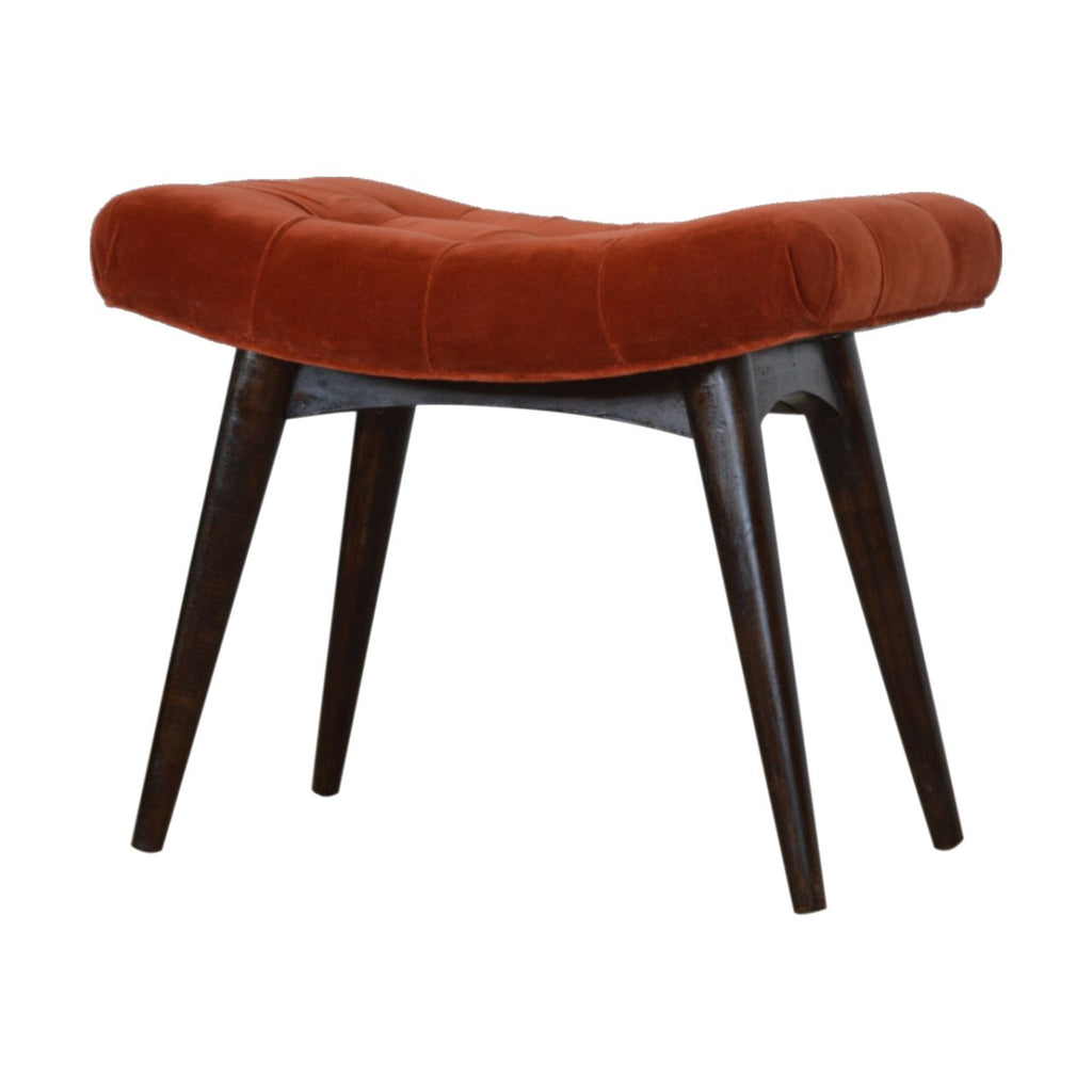 Banc Brick coton velours Curve