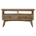 Meuble TV 2 Tiroirs Style Scandinave